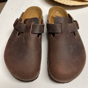 BIRKENSTOCK BOSTON HABANA OILED LEATHER
